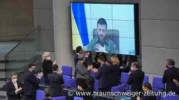 Selenskyj redet der deutschen Politik ins Gewissen
