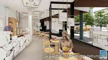 Café öffnet zur Alvar-Aalto-Week in der Wolfsburger Innenstadt