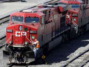 CP Rail will lock out 3,000 conductors and engineers if they don't have a deal with the union by Sunday
