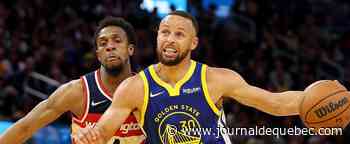 Stephen Curry sur la touche