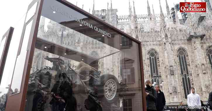 Strage di Capaci, esposti a Milano i resti dell’auto della scorta di Falcone. La vedova Montinaro: “Dopo 30 anni non sappiamo ancora la verità”