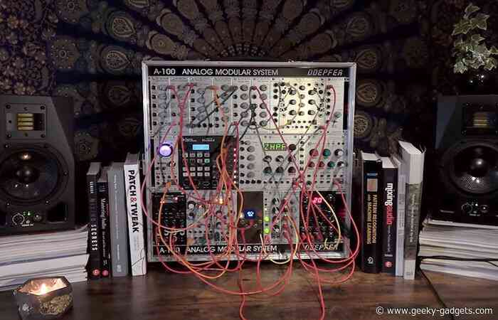 Neurorack Deep AI-based synthesizer built using a Jetson Nano