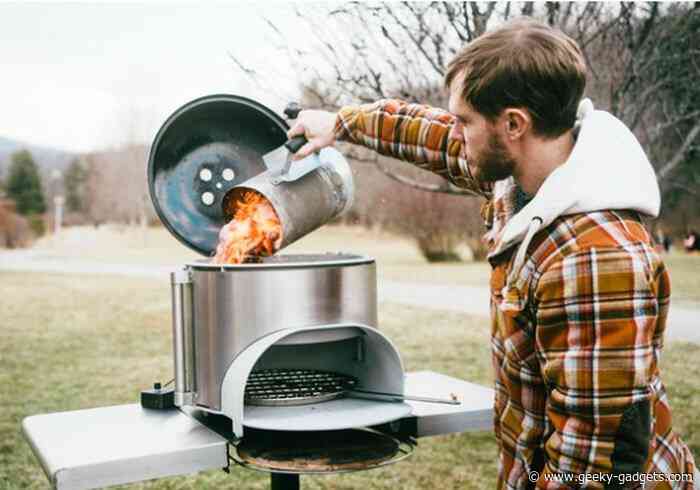 Wild Fire multifunctional outdoor cooking stove and pizza oven