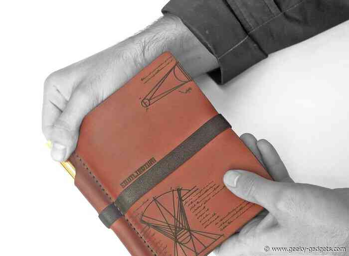 Capture your ideas and thoughts with the handmade Engineering Notebook