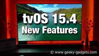 tvOS 15.4 in action (Video)