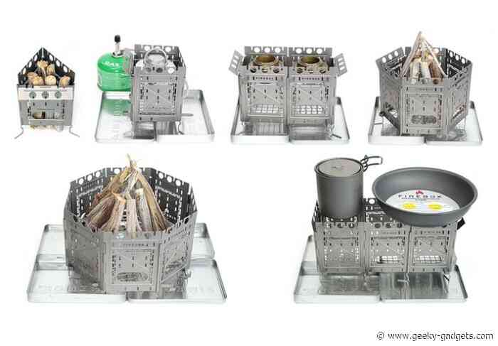 Firebox Freestyle modular outdoor camping stove