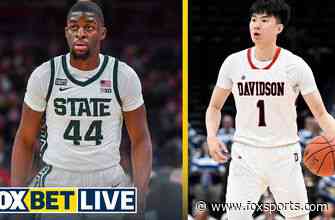 No. 10 Davidson is the play against No. 7 Michigan State I FOX BET LIVE