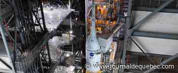 La future fusée lunaire de la Nasa fait son baptême... de l'aire