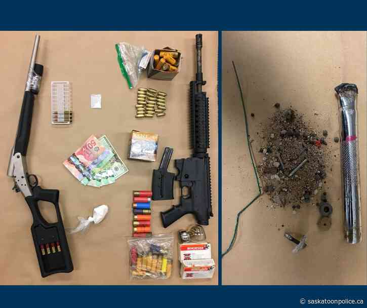 Arrests - Firearms / Explosives / Drug Charges - 200 Block Fairmont Drive