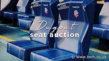 Auction: Wanderers' Dugout Seats - News - Bolton Wanderers
