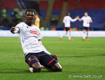 Baka Gets International Call - News - Bolton Wanderers