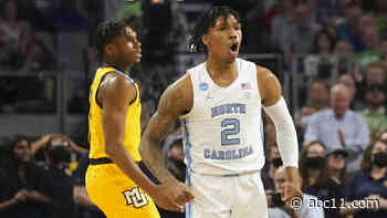North Carolina dismantles Marquette 95-63 in NCAA tournament opener