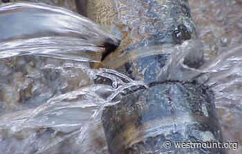 Water leak on Victoria Avenue - City of Westmount - Ville de Westmount