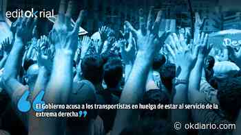 Cuidado, que protestar contra Sánchez le convierte en un peligroso fascista - Okdiario