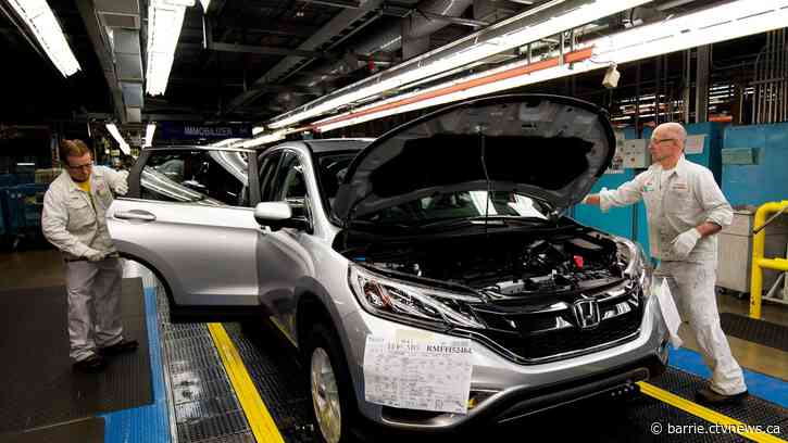 Honda Canada to spend billions to upgrade Alliston, Ont. manufacturing plant - CTV News Barrie