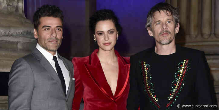 Oscar Isaac, Ethan Hawke & More Stars Step Out For 'Moon Knight' Screening in London