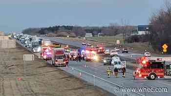 Serious crash closes state thruway at Le Roy