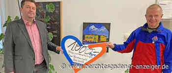 Gewinnsparverein der Sparda-Bank spendet der Reichenhaller Bergwacht 1.000 Euro für Notstrom-Aggregat - Berchtesgadener Anzeiger