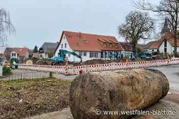 Baustelle am Leverner Amtshaus: Stemwede stößt auf Öl - Westfalen-Blatt