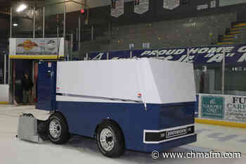 Amherst beats Sackville to the punch with new electric Zamboni - CHMA 106.9 FM
