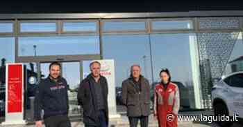 La concessionaria Toyota Fuji Auto di Cuneo dona materiale tecnologico all'Afp di Verzuolo - La Guida - LaGuida.it