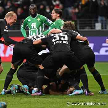 Last-Minute-Treffer: Eintracht Frankfurt im Viertelfinale - Radio Bonn / Rhein-Sieg - radiobonn.de