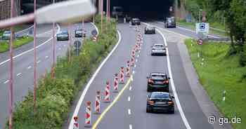 Arbeiten an der Tunnelkette Oberdollendorf: B 42-Auffahrt Richtung Bonn am Donnerstag gesperrt - General-Anzeiger Bonn