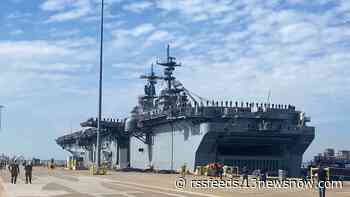 USS Kearsarge group ships out in time of uncertainty
