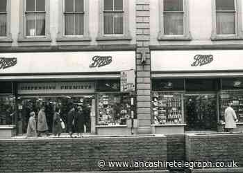 When Boots and flower beds were on Blackburn's Church Street