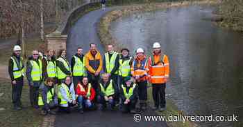 Monkland Canal £400k improvement project gets underway - Daily Record