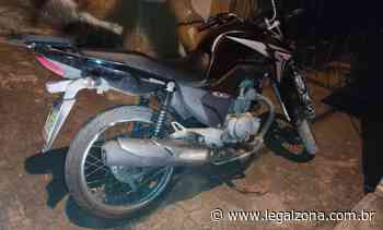 Itaperuna – Polícia recupera moto furtada no Centro - Portal Legalzona