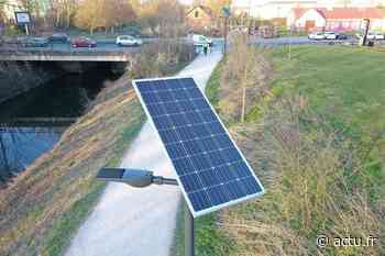 Wasquehal. 74 éclairages solaires et autonomes installés le long du chemin du halage - actu.fr