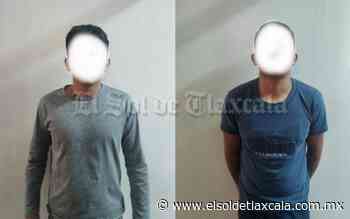 Capturan en Apizaco a dos presuntos asaltantes - El Sol de Tlaxcala
