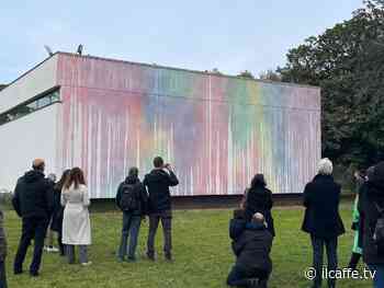 Ad Ardea l'opera d'arte che appare solo con la pioggia - Il Caffè.tv