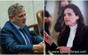 Horowitz slams Shaked for refusing medical insurance for Ukraine refugees - The Times of Israel