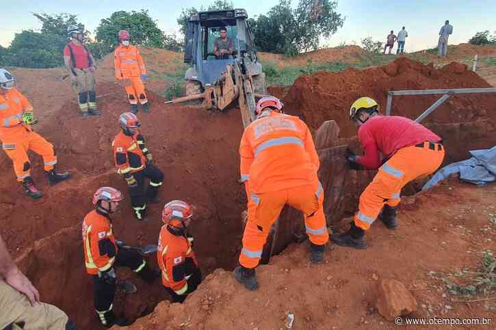 Homem morre soterrado durante trabalho em obra de Pedro Leopoldo - O Tempo