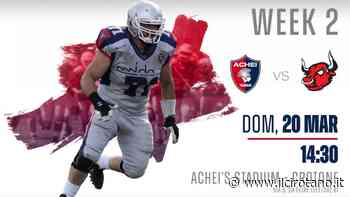 Football Americano: gli RVL Achei Crotone pronti alla prima di campionato - Il Cirotano