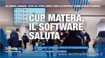 CUP MATERA, IL SOFTWARE SALUTA - Cronache TV