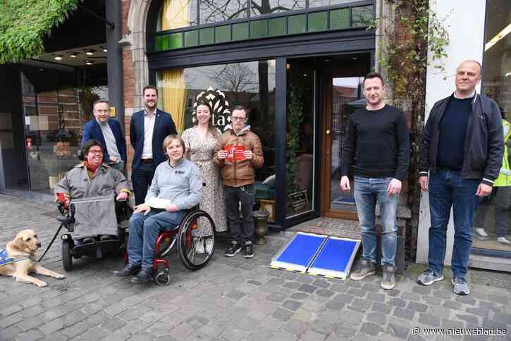 ‘Bellende vlakken’ maken dertig handelszaken voor iedereen toegankelijk