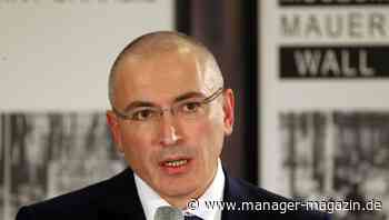 Michail Chodorkowski: NATO muss Wladimir Putin schon in der Ukraine stoppen