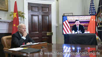 Ukraine-Krieg: Biden und Xi sprechen erstmals seit Beginn der russischen Invasion miteinander