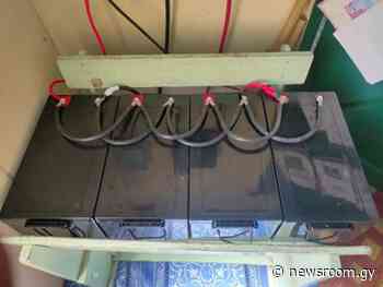 GEA replaces solar system batteries at Hackney Primary school - News Room Guyana