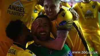 Wigan Athletic 1-1 Sutton United (6-7 on pens): Matt Gray's U's reach Papa John's Trophy final - BBC