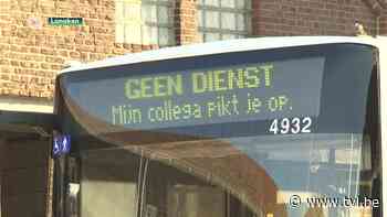 Busverkeer De Lijn verstoord door staking in Kinrooi en Lanaken - TV Limburg