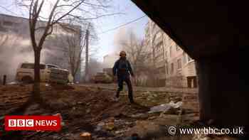 Shells rain down on Kharkiv as Ukraine's army stands firm