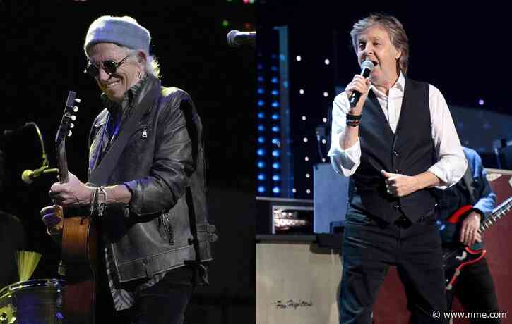 Keith Richards says Paul McCartney sent a note clarifying his controversial “blues cover band” comments