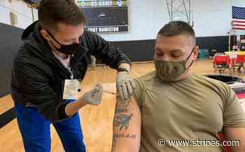 Army kicks outs its first three coronavirus vaccine refusers - Stars and Stripes