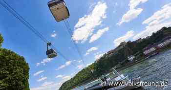 Sehenswürdigkeit: Seilbahn Koblenz: Wohin sie fährt und wann sie endgültig wieder abgebaut werden muss - Trierischer Volksfreund