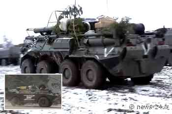 De sinistres significations cachées derrière les symboles sur les chars russes alors que Poutine masse des - News 24