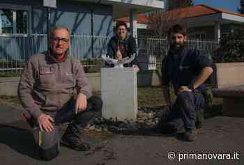 A SAn Marco rinnovato il monumento al donatore Avis - Prima Novara